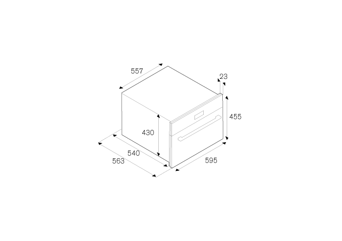 45 Combi Steam Oven | Bertazzoni